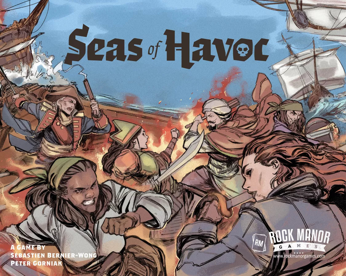 Seas of Havoc: Sea Monster Edition Board Games Rock Manor Games