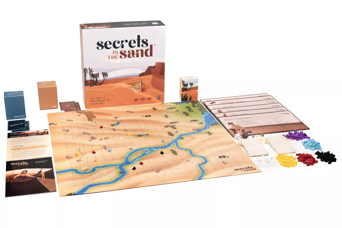 Secrets in the Sand Board Games Canterville Games 