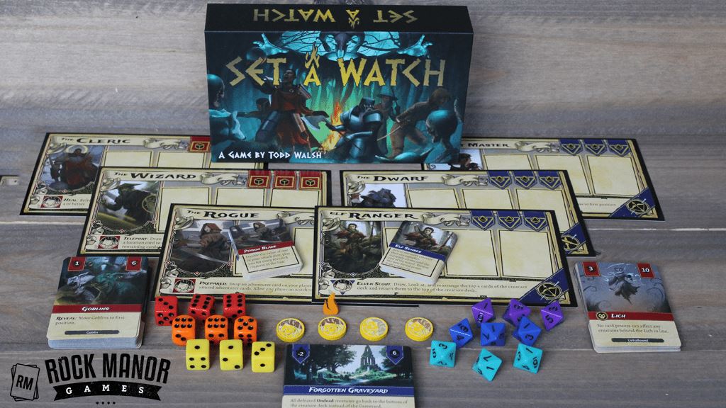 Set a Watch Board Games Rock Manor Games