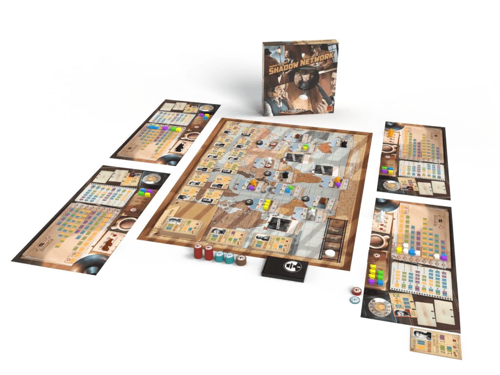 Shadow Network Board Games Talon Strikes Studios LLC