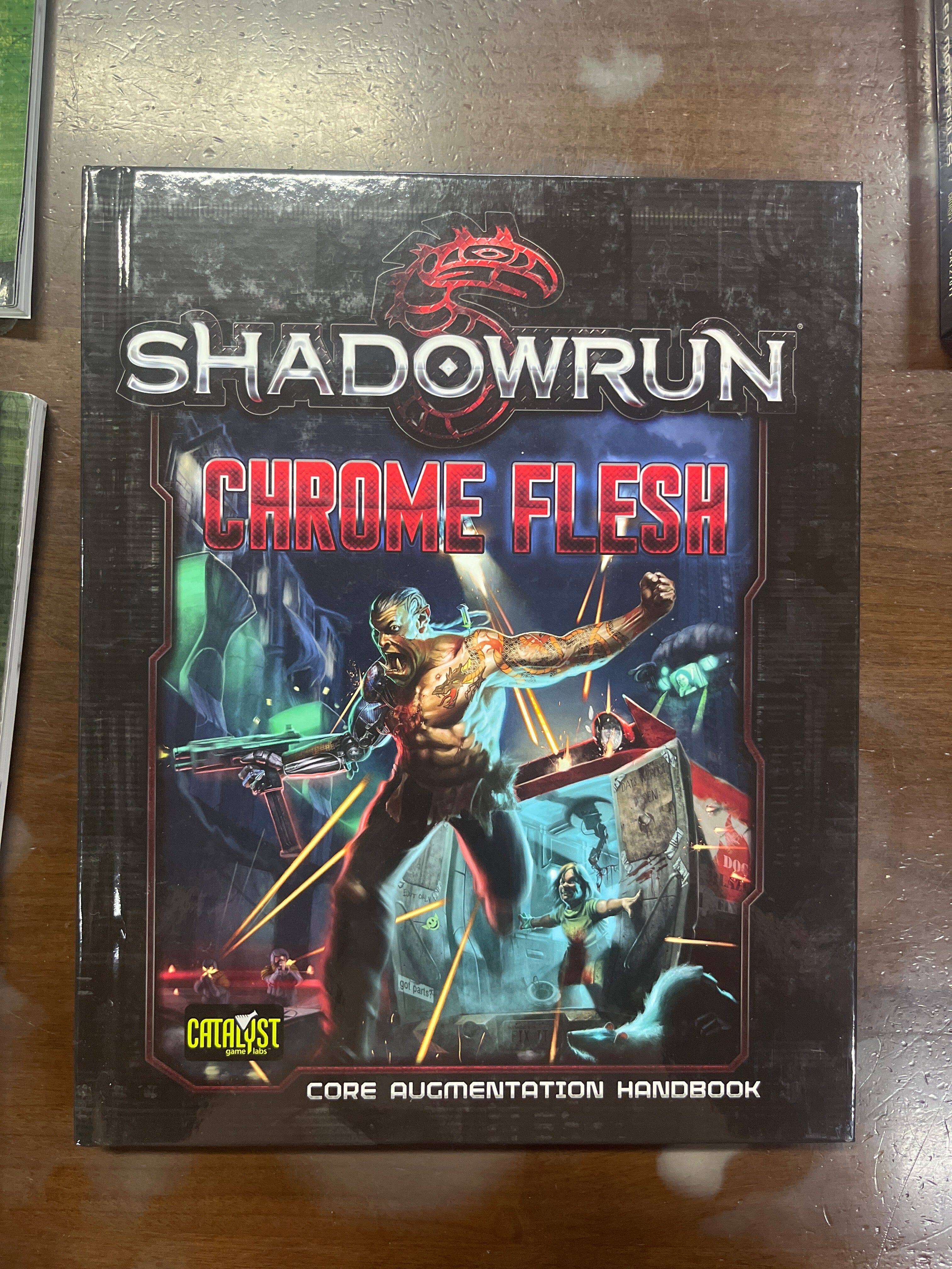 Shadowrun: Chrome Flesh Hardcover RPG CATALYST GAME LABS