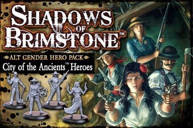 Shadows of Brimstone: City of the Ancients – Alt Gender Hero Pack Miniatures Flying Frog