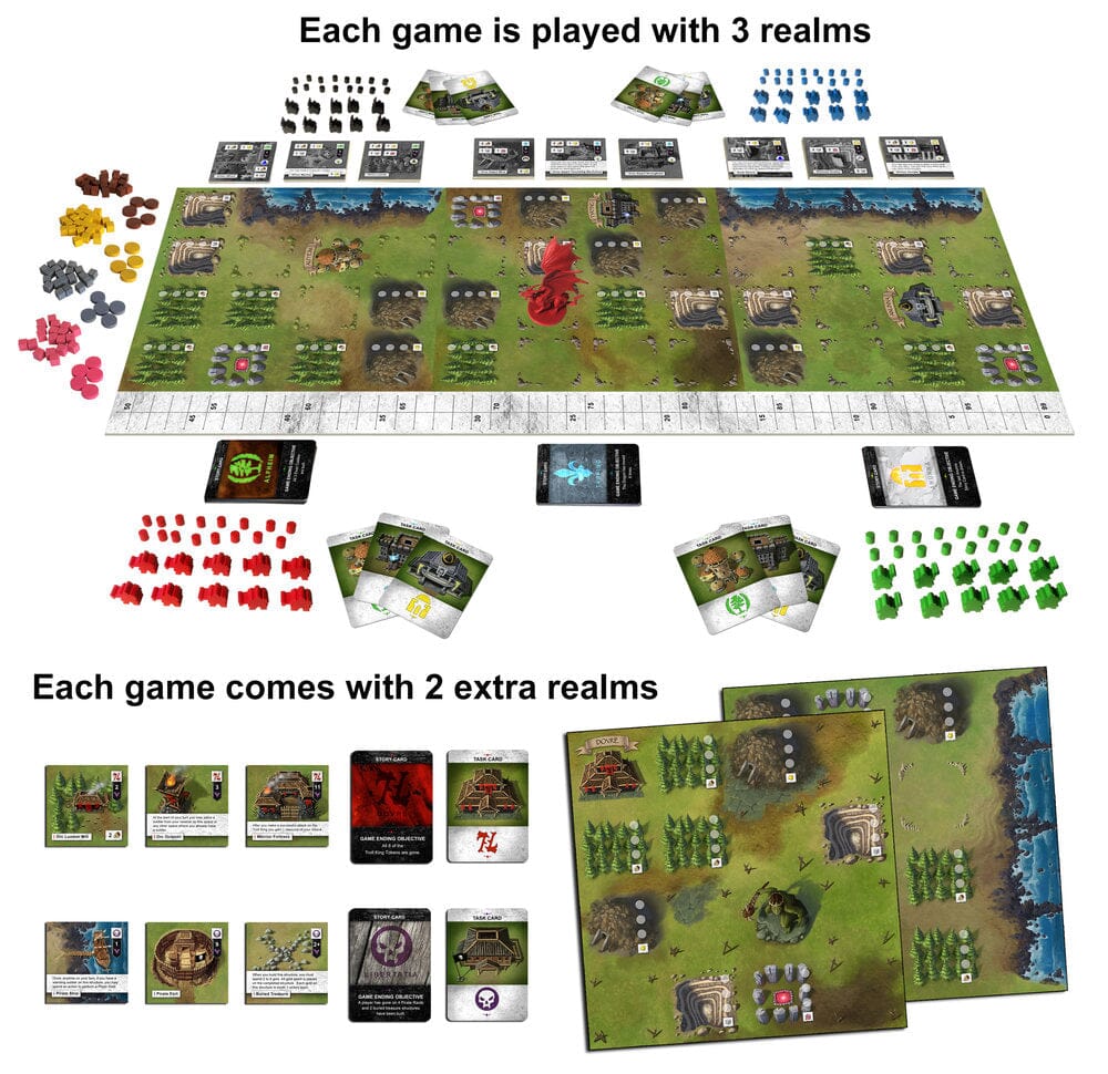 Shifting Realms Board Games Soaring Rhino