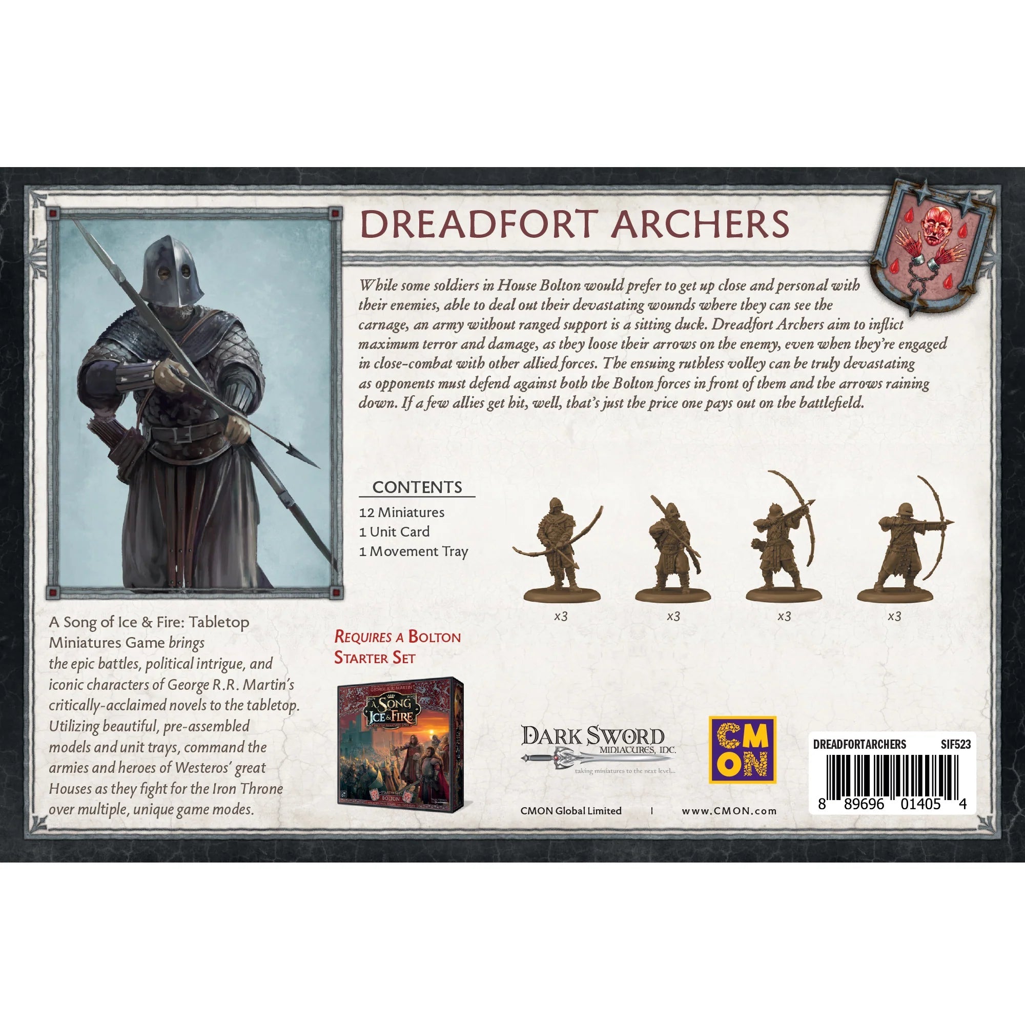 SIF Dreadfort Archers Miniatures CoolMiniOrNot
