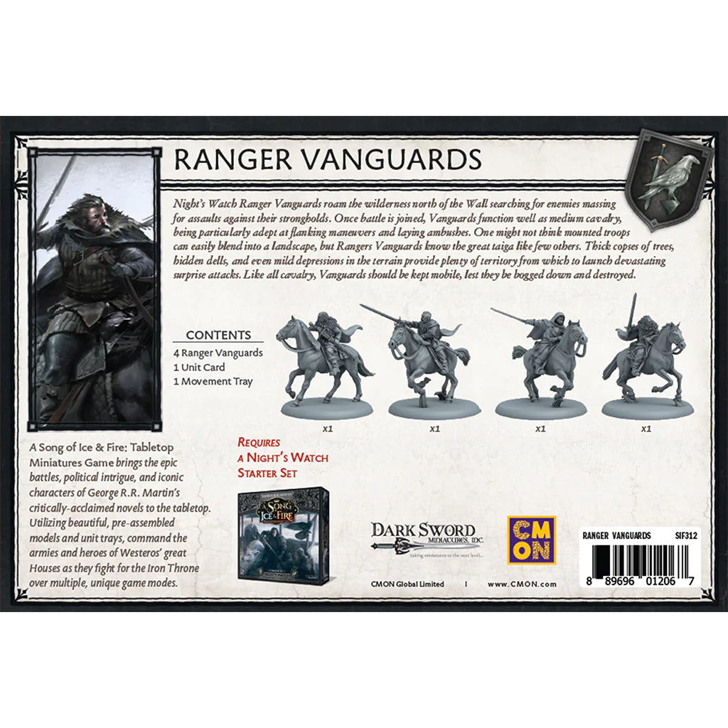 SIF: Night's Watch Ranger Vanguard Miniatures CMON