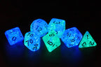 Sirius Dice Set - Frosted Glowworm Dice Set Dice Sets & Games Sirius Dice 