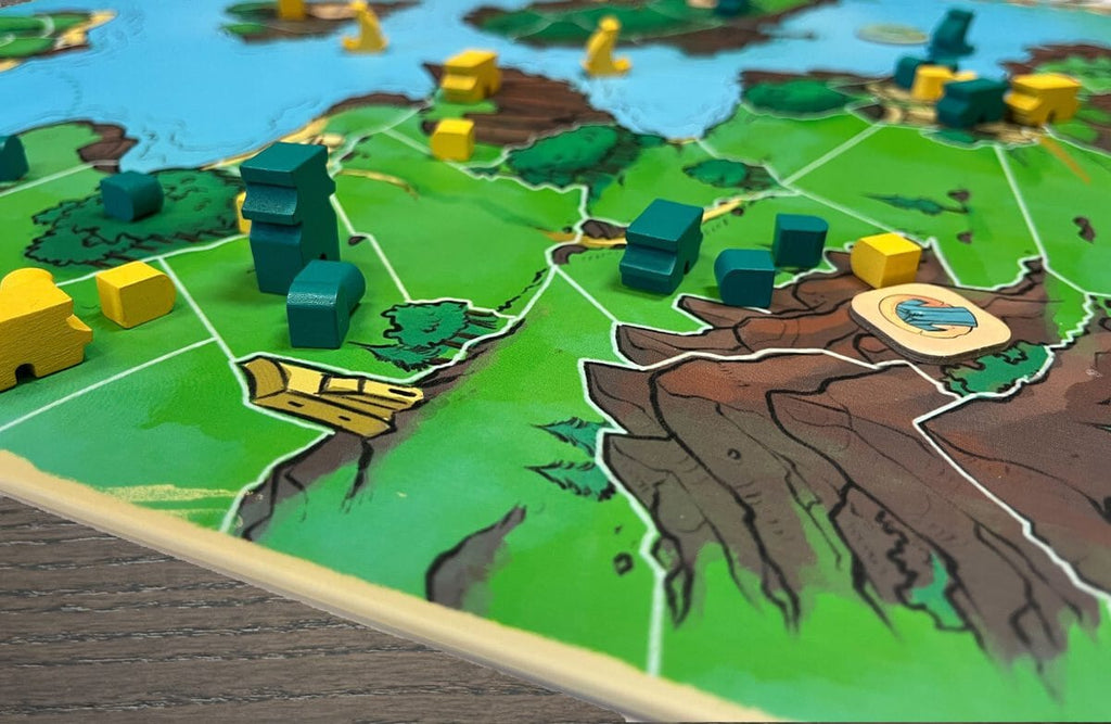 Six Sojourns Board Games Red Raven Games 