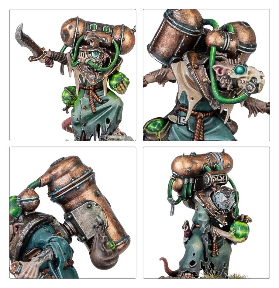 Skaven: Acolyte Globadiers Miniatures Games Workshop