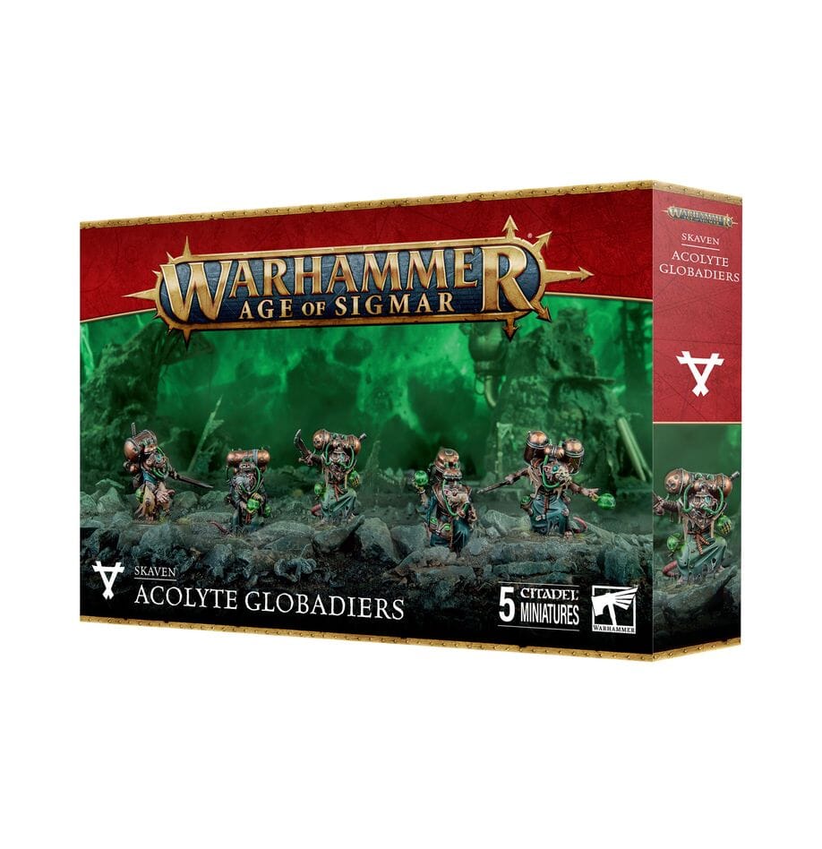 Skaven: Acolyte Globadiers Miniatures Games Workshop