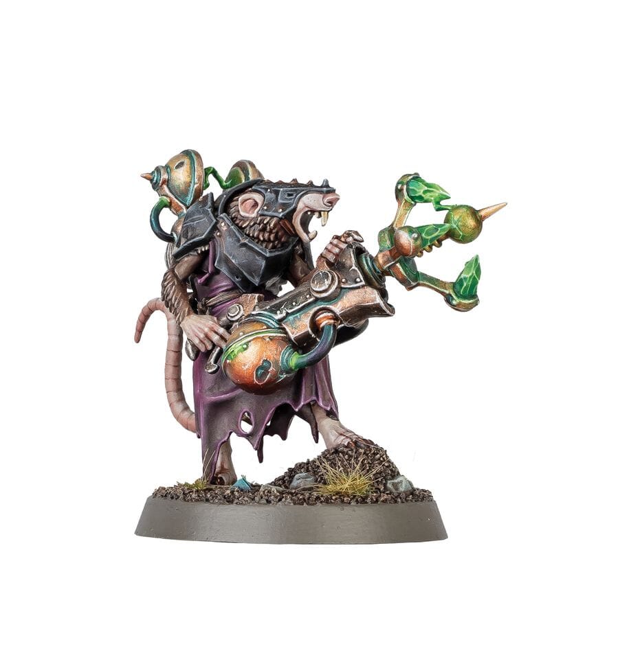 Skaven: Warlock Galvaneer Miniatures Games Workshop