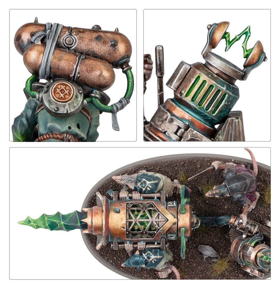 Skaven: Warp-Grinder Miniatures Games Workshop
