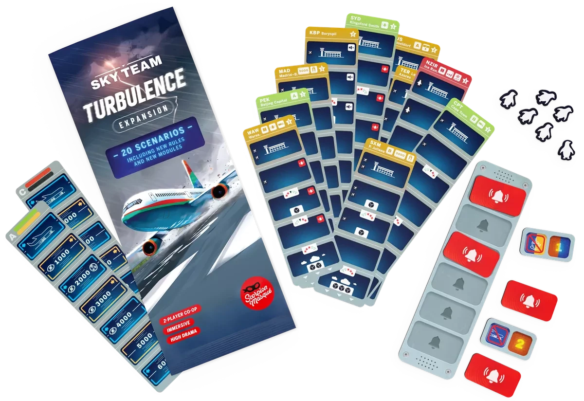 Sky Team: Turbulence Board Games Le Scorpion Masqué