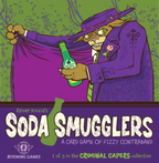 Soda Smugglers with Deluxe Bottle Cap Tokens Board Games Bitewing Games