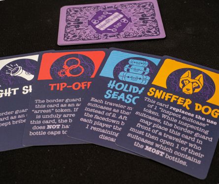 Soda Smugglers with Deluxe Bottle Cap Tokens Board Games Bitewing Games