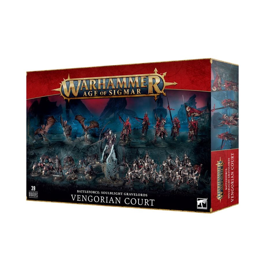 Soulblight Gravelords: Vengorian Court Miniatures Games Workshop