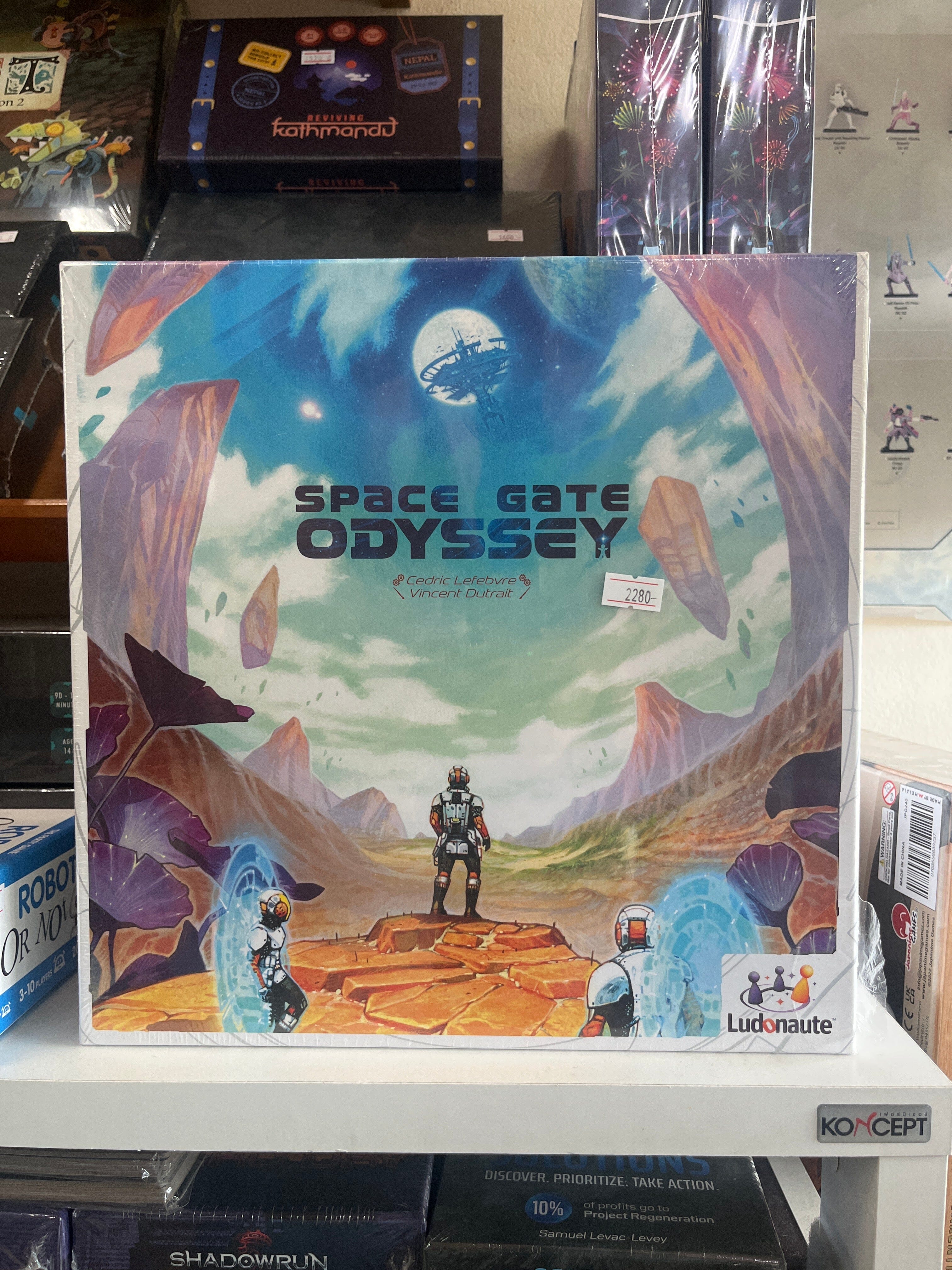 Space Gate Odyssey Board Game Asmodee