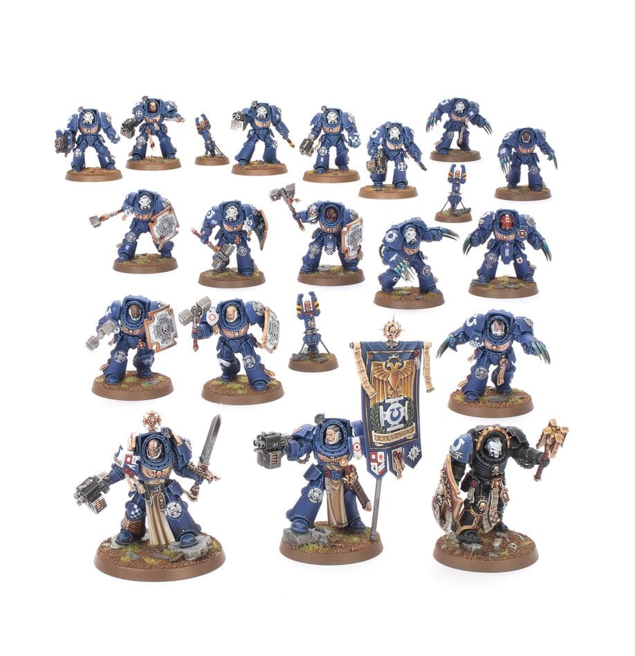Space Marines Battleforce: Crux Terminatus Miniatures Games Workshop 