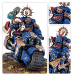 Space Marines: Captain on Bike Miniatures Games Workshop 