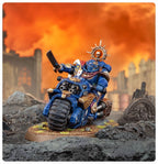 Space Marines: Captain on Bike Miniatures Games Workshop 
