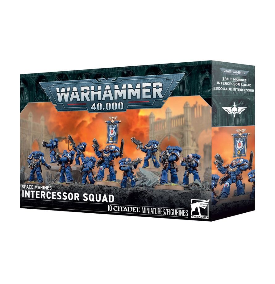 Space Marines: Intercessor Squad Miniatures Games Workshop 