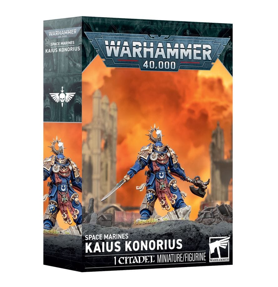 Space Marines: Kaius Konorius Miniatures Games Workshop 