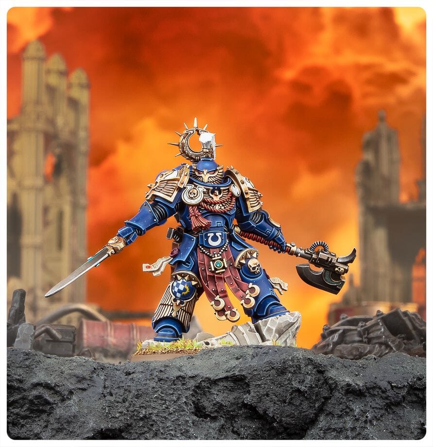 Space Marines: Kaius Konorius Miniatures Games Workshop 