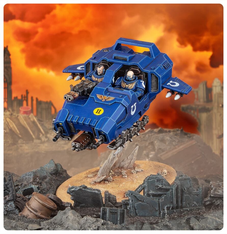 Space Marines: Land Speeder Miniatures Games Workshop 
