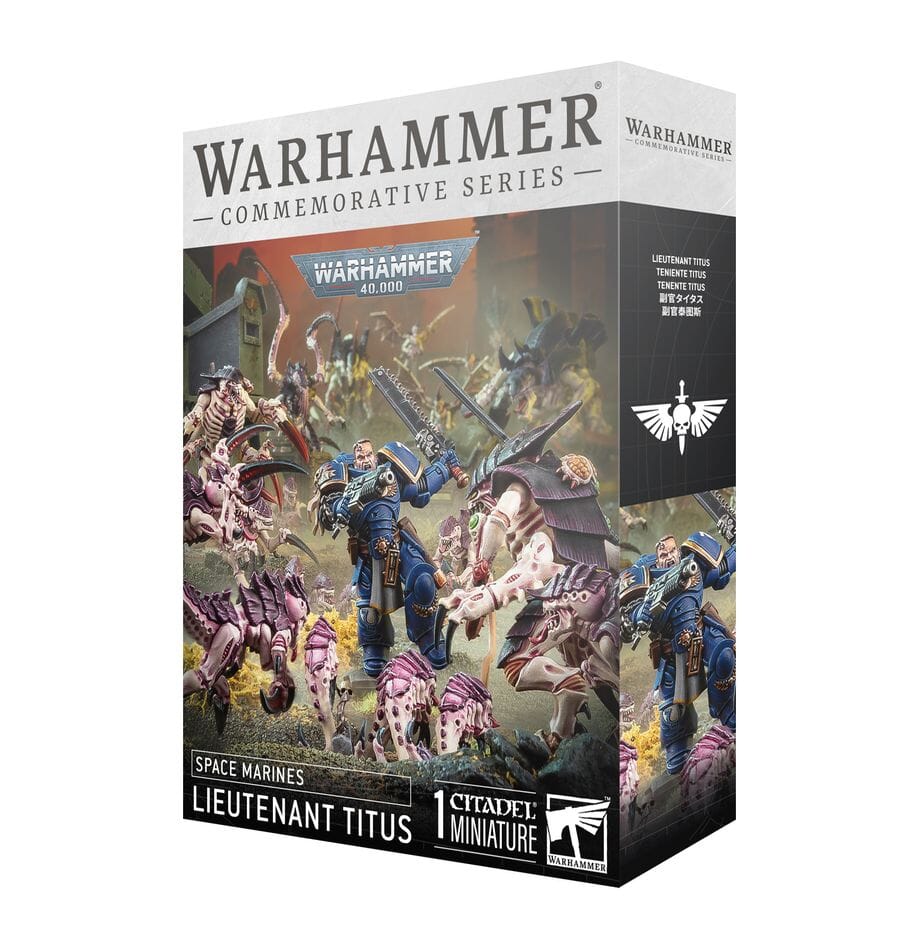 Space Marines: Lieutenant Titus Miniatures Games Workshop