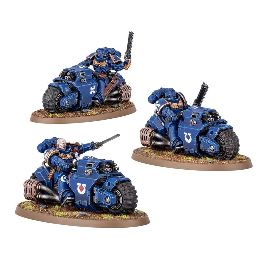 Space Marines: Outrider Squad Miniatures Games Workshop 