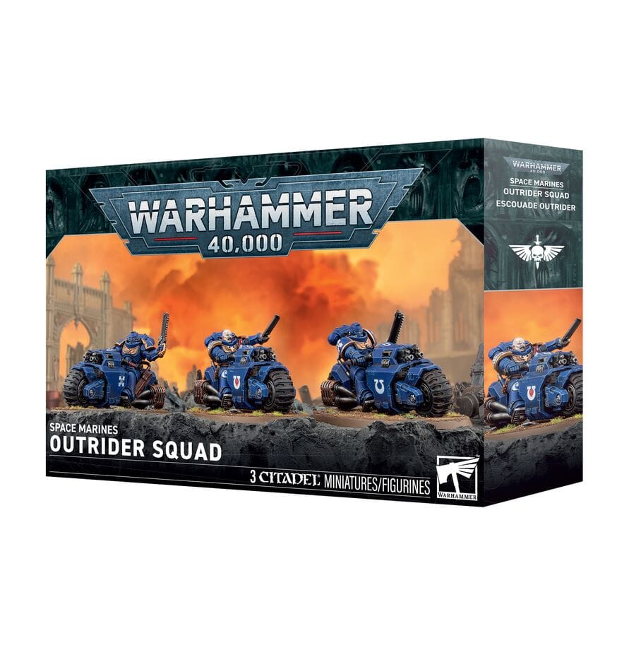 Space Marines: Outrider Squad Miniatures Games Workshop 