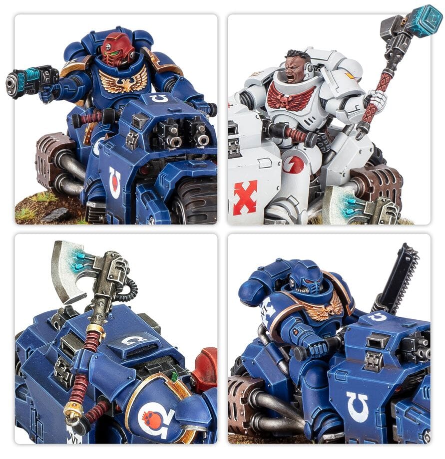 Space Marines: Outrider Squad Miniatures Games Workshop 