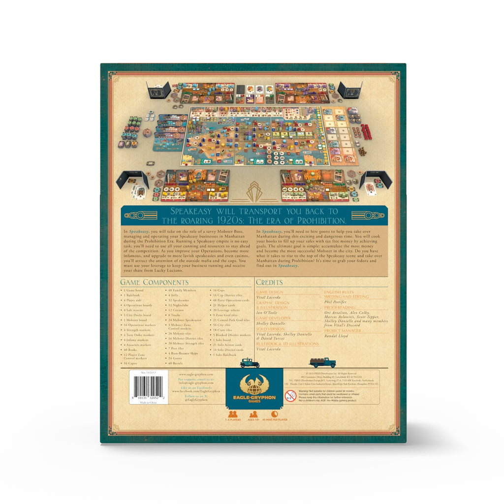 Speakeasy Board Games Eagle-Gryphon Games 