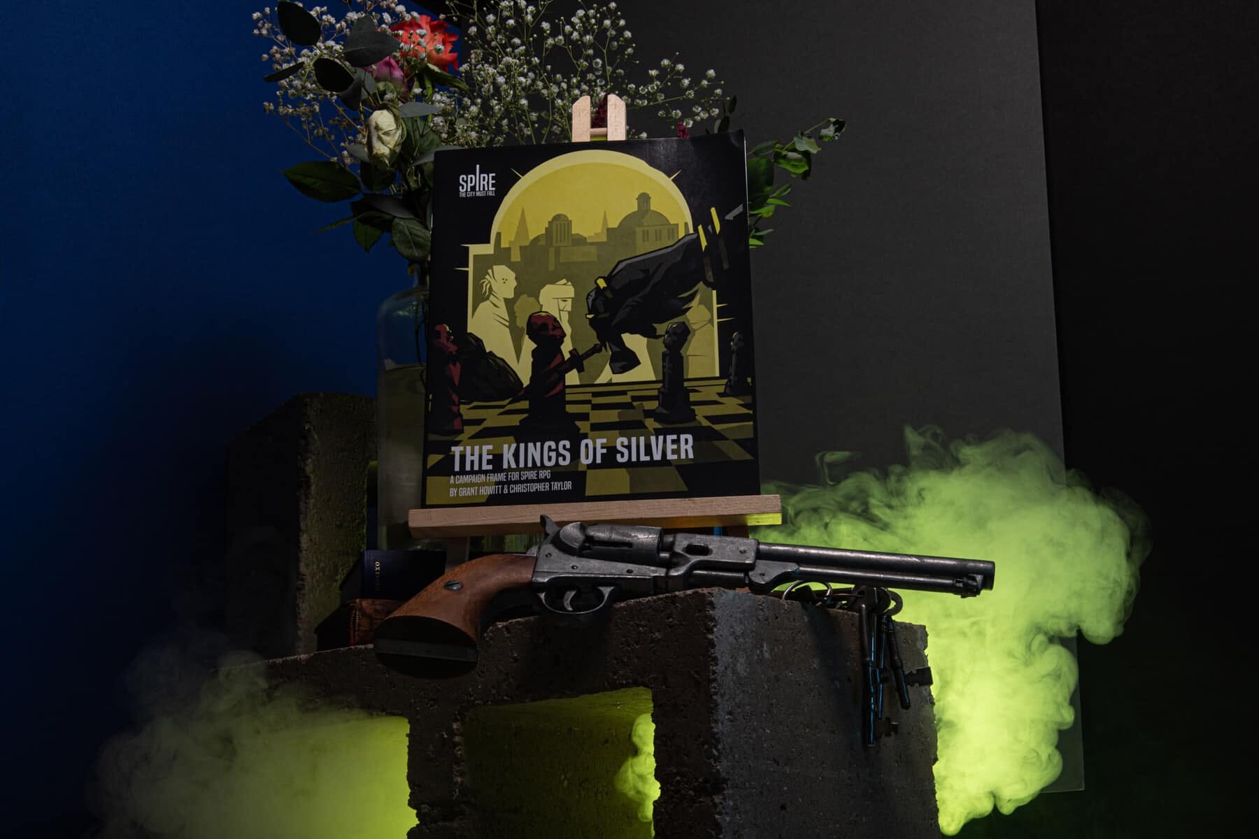 Spire: Kings of Silver RPG Rowan Roock and Decard