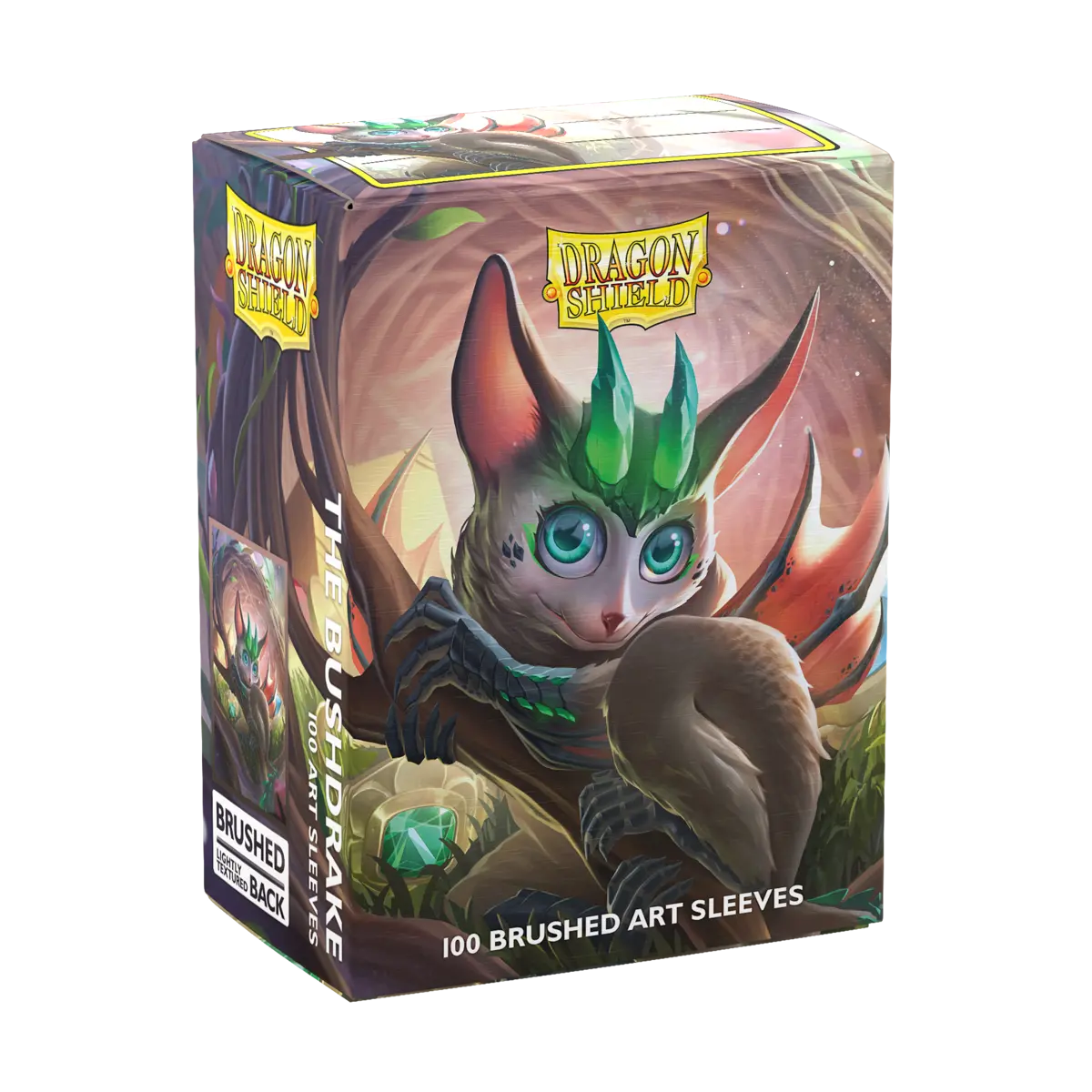 Spirit Animals The Bushdrake - Brushed Art Standard Size Sleeves Card Sleeves Dragon Shield