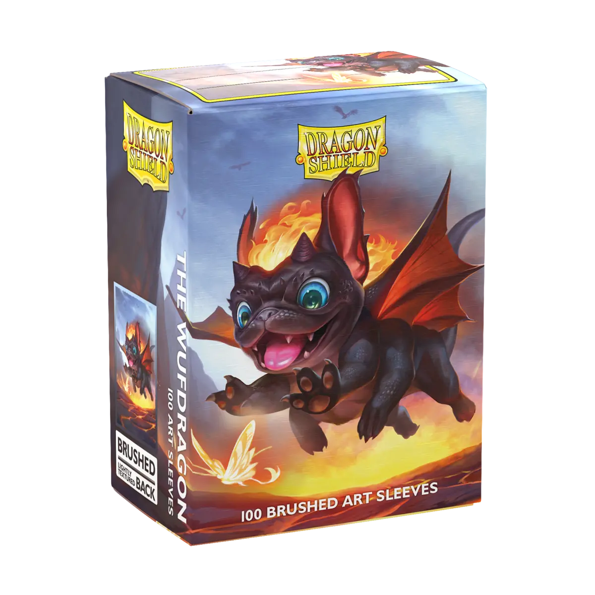 Spirit Animals The Wufdragon - Brushed Art Standard Size Sleeves Card Sleeves Dragon Shield