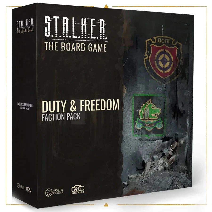 S.T.A.L.K.E.R. FREEDOM & DUTY Board Games Awaken Realms 