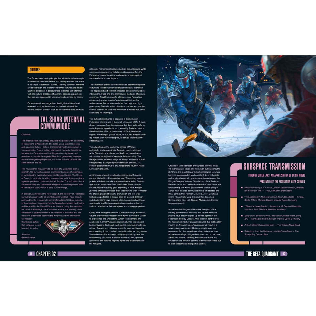 Star Trek Adventures: Beta Quadrant Sourcebook RPG MODIPHIUS