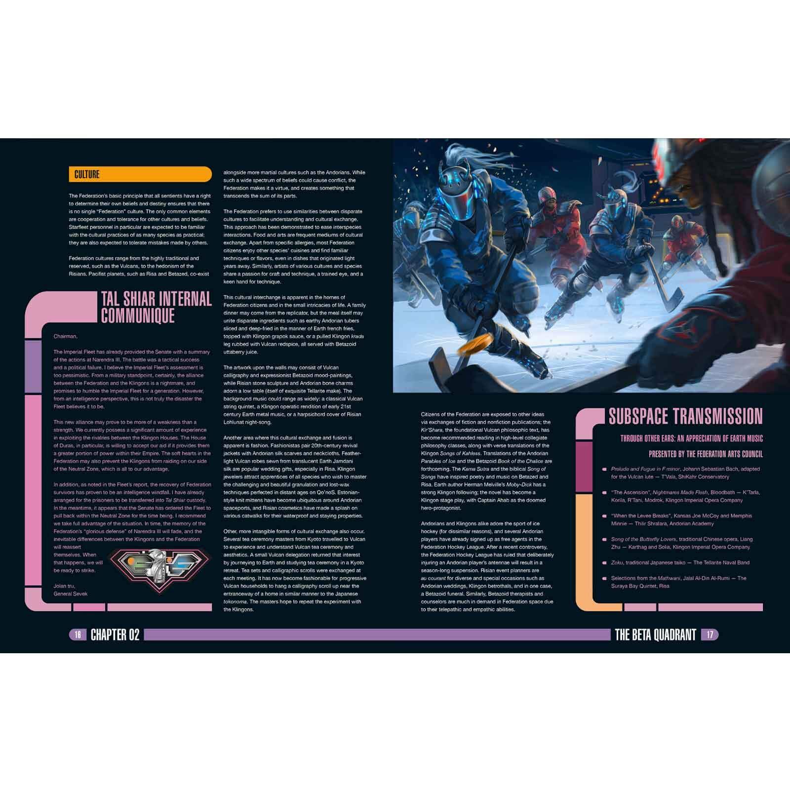 Star Trek Adventures: Beta Quadrant Sourcebook RPG MODIPHIUS