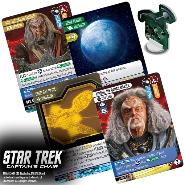 Star Trek: Captain's Chair - Deckbuilding Game Card Games Wizkids 