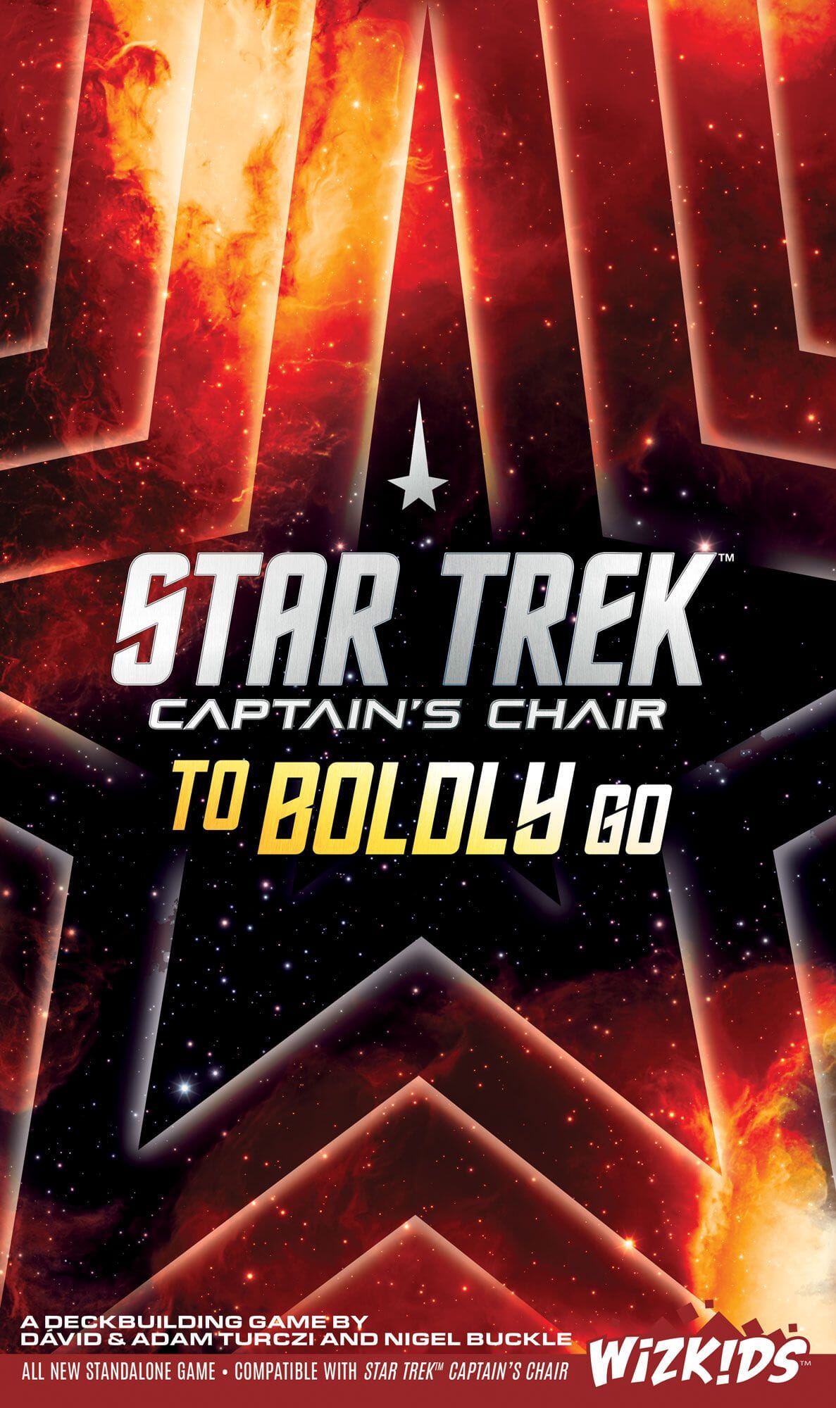 Star Trek Captain's Chair: To Boldly Go - Deckbuilding Game Card Games Wizkids 