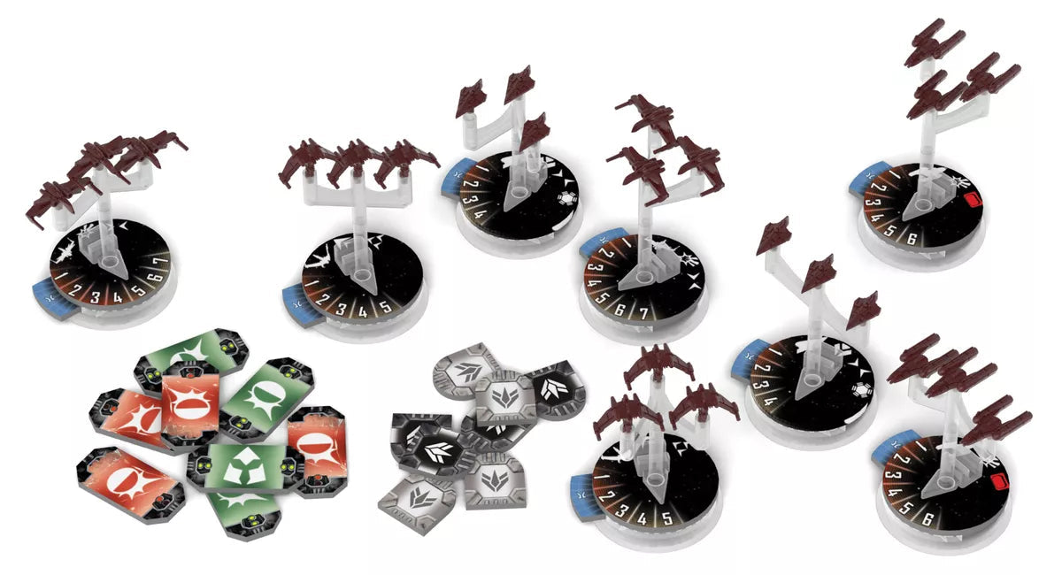 Star Wars Armada: Republic Fighter Squadrons Expansion Pack Miniatures FFG