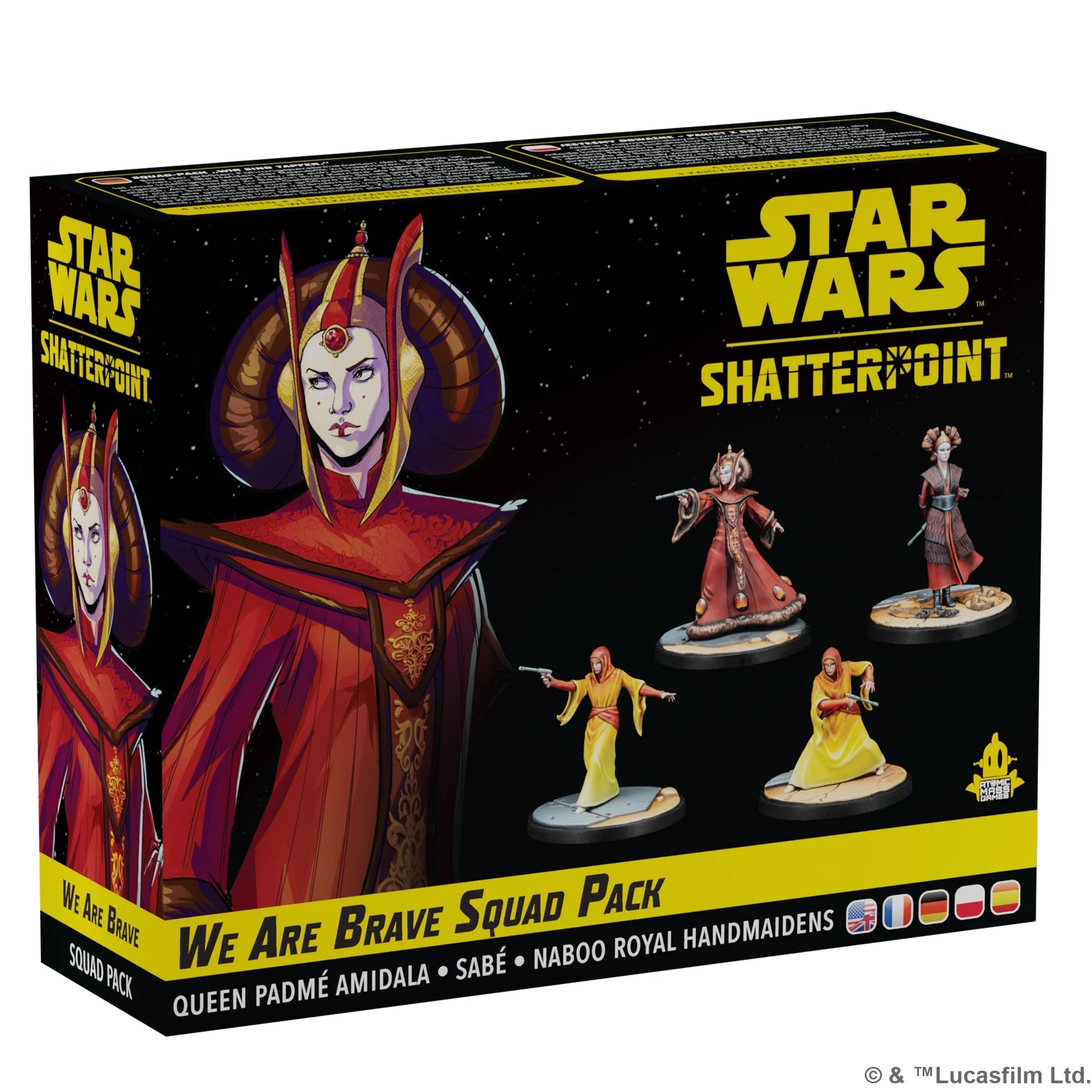 Star Wars: Shatterpoint - We Are Brave Squad Pack Miniatures Atomic Mass