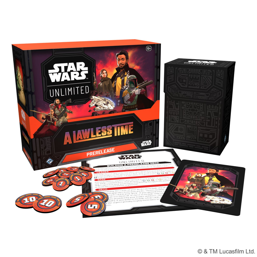 STAR WARS UNLIMITED: A Lawless Time - Prerelease Kit CCG FFG 