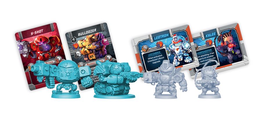 Starcadia Quest: Build-a-Robot Board Games CoolMiniOrNot
