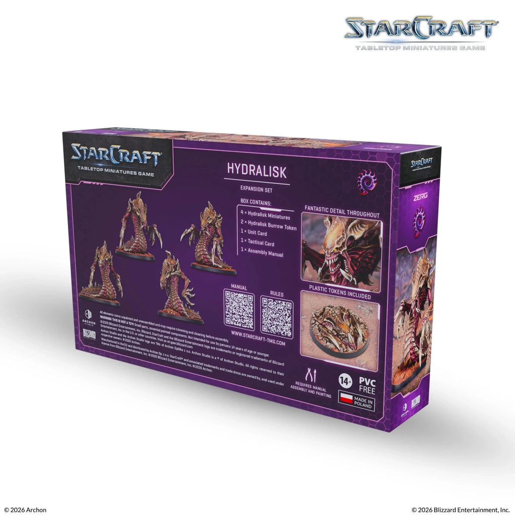 StarCraft: Tabletop Miniatures Game - Hydralisk Miniatures Archon Studio 