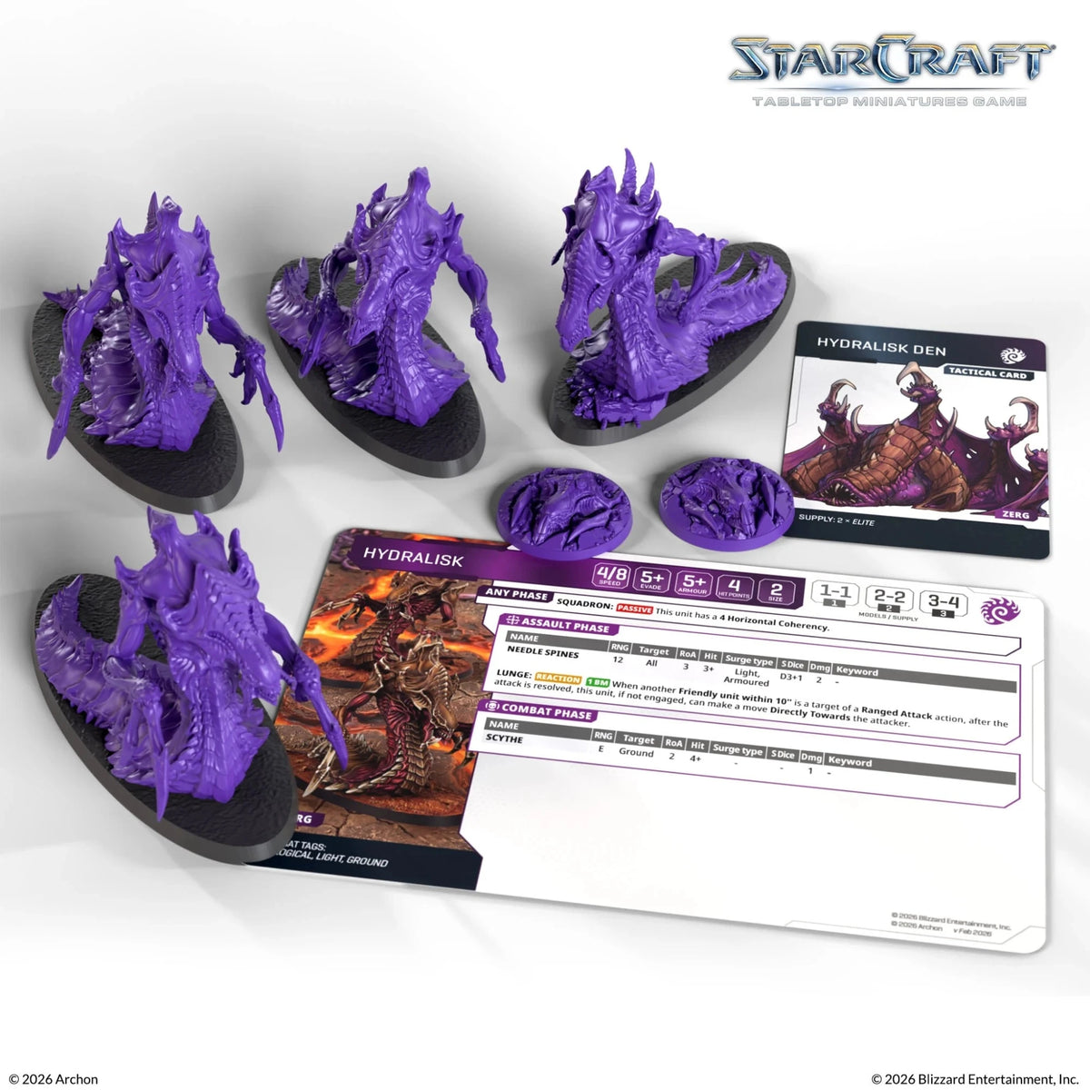 StarCraft: Tabletop Miniatures Game - Hydralisk Miniatures Archon Studio 