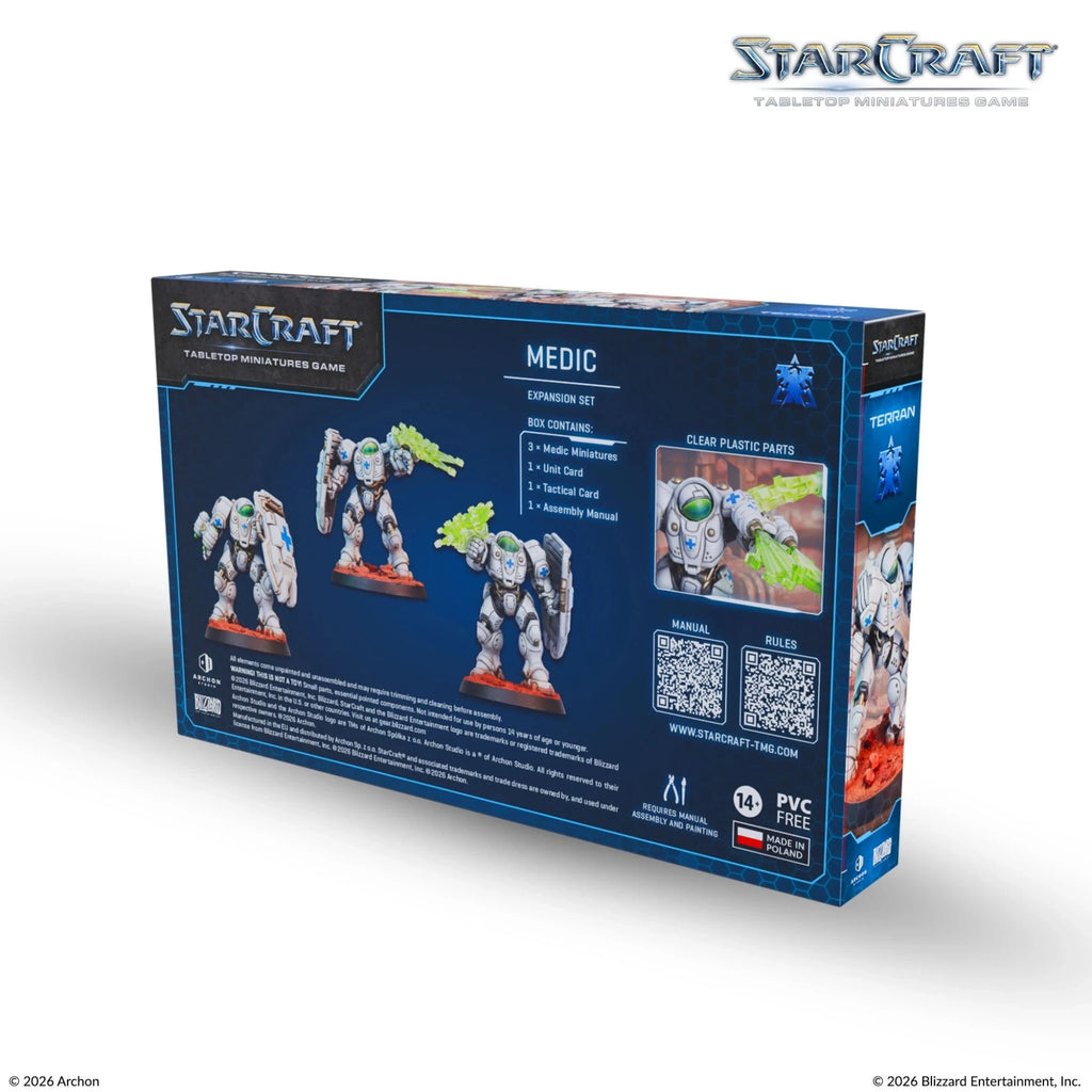 StarCraft: Tabletop Miniatures Game - Medic Miniatures Archon Studio 