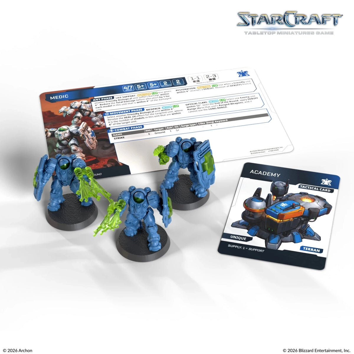 StarCraft: Tabletop Miniatures Game - Medic Miniatures Archon Studio 