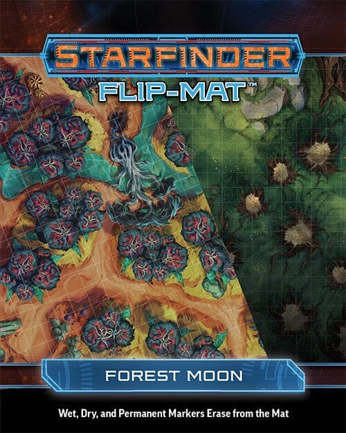 Starfinder Flip-Mat: Forest Moon RPG Paizo