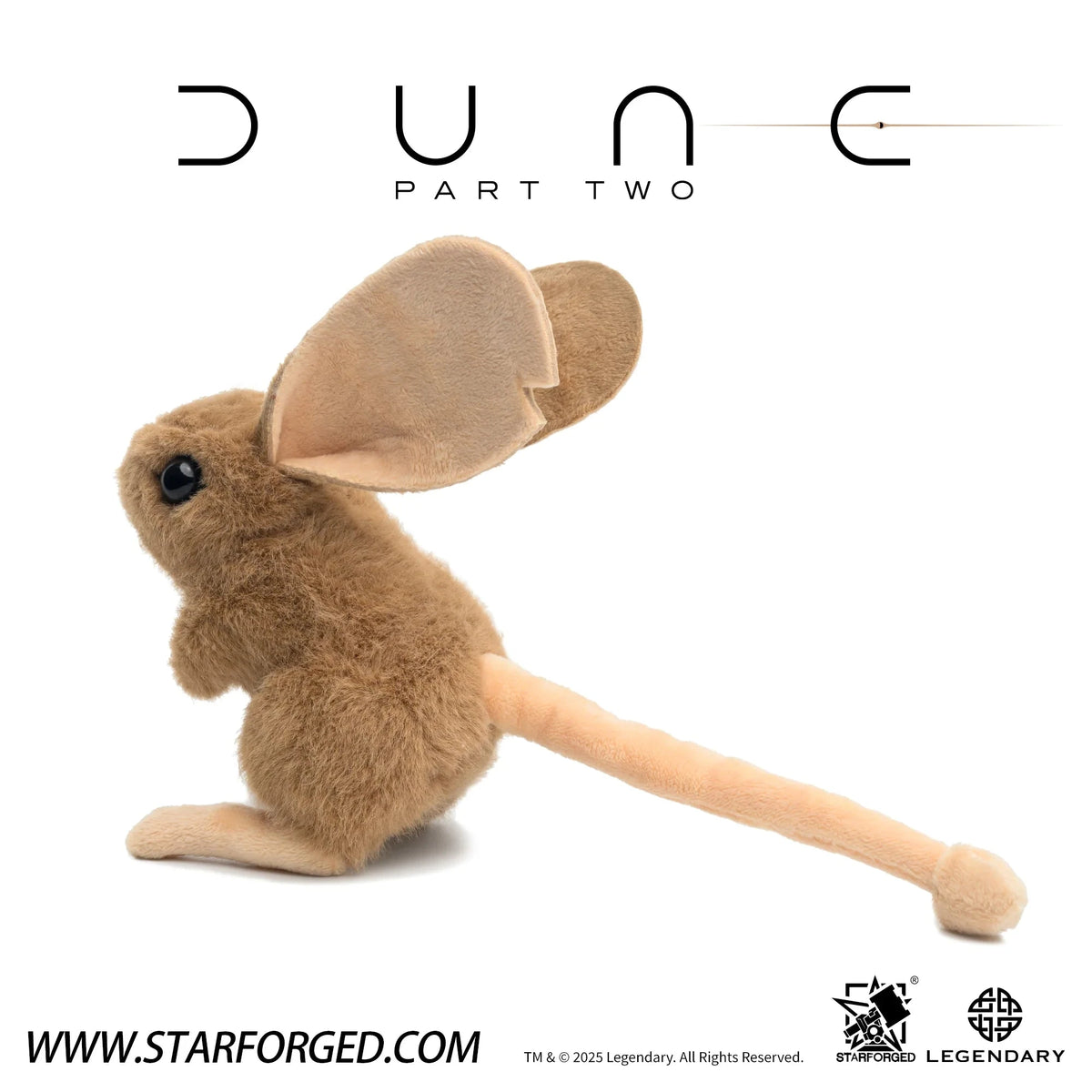 Starforged Dune II Muad'Dib Desert Mouse Plush Plush Starforged 